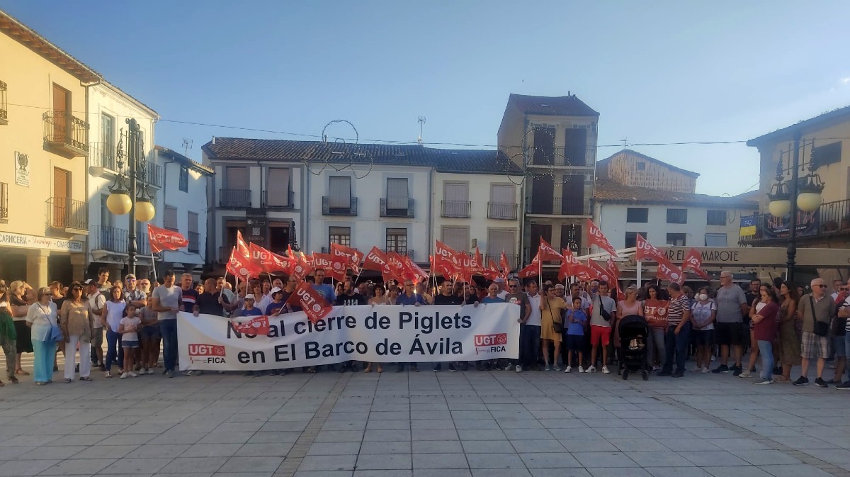 UGT FICA Ávila tilda de ridículas las propuestas planteadas por Piglets para el traslado de los trabajadores a Huelva