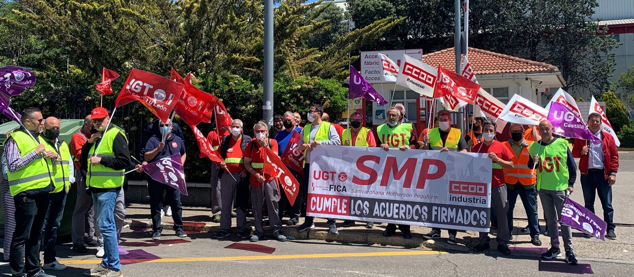 UGT FICA Palencia satisfecha por el acuerdo alcanzado con SMP
