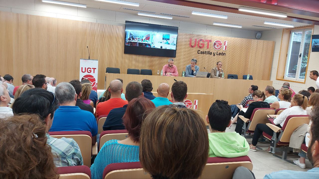 UGT FICA CyL participa en un encuentro formativo con la Inspección de Trabajo organizado por UGT CyL