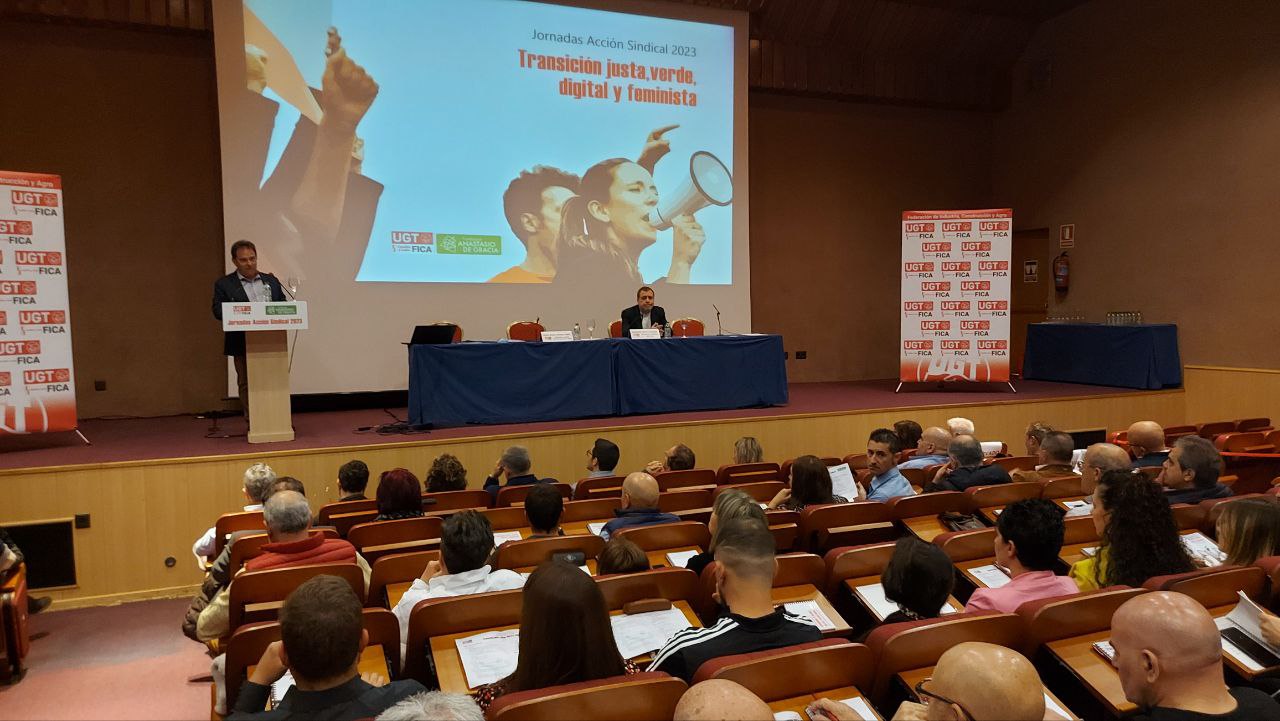 Miguel Ángel Gutiérrez Fierro reitera el compromiso de UGT FICA CyL de que ningún trabajador se quede atrás